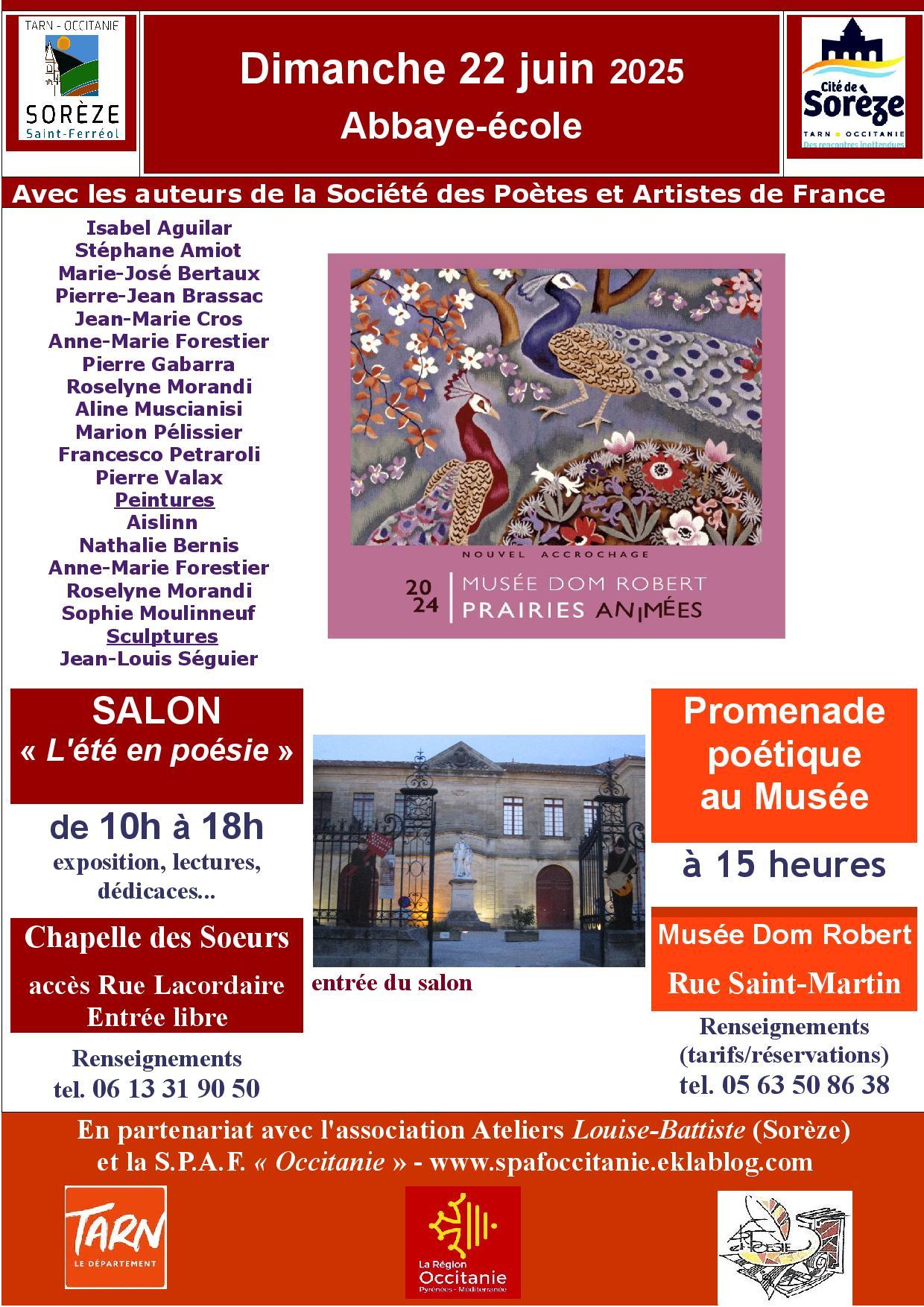 22 juin 2025 affiche nominative