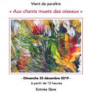 Invitation dedicace 22 decembre 2019