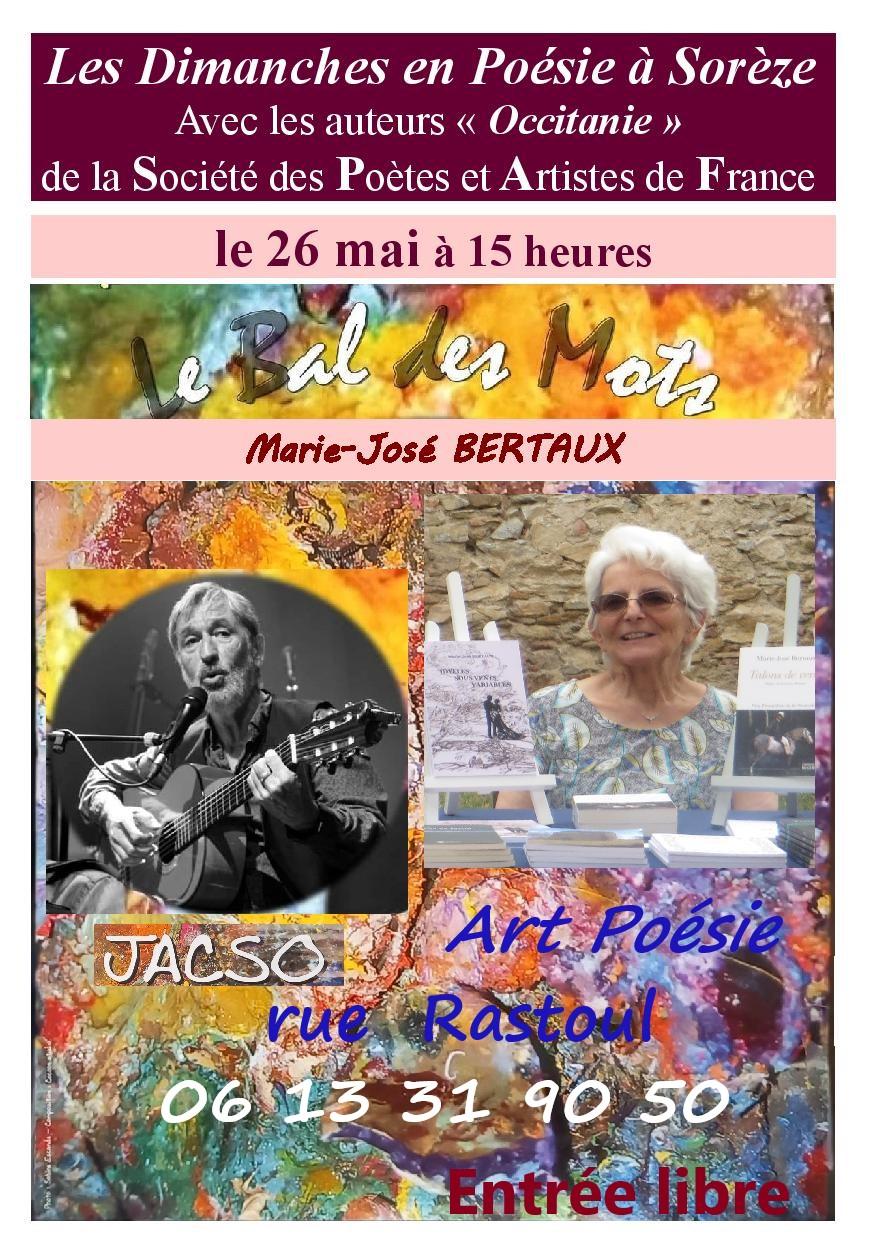 Invitation dimanche en poesie 26 mai 2024